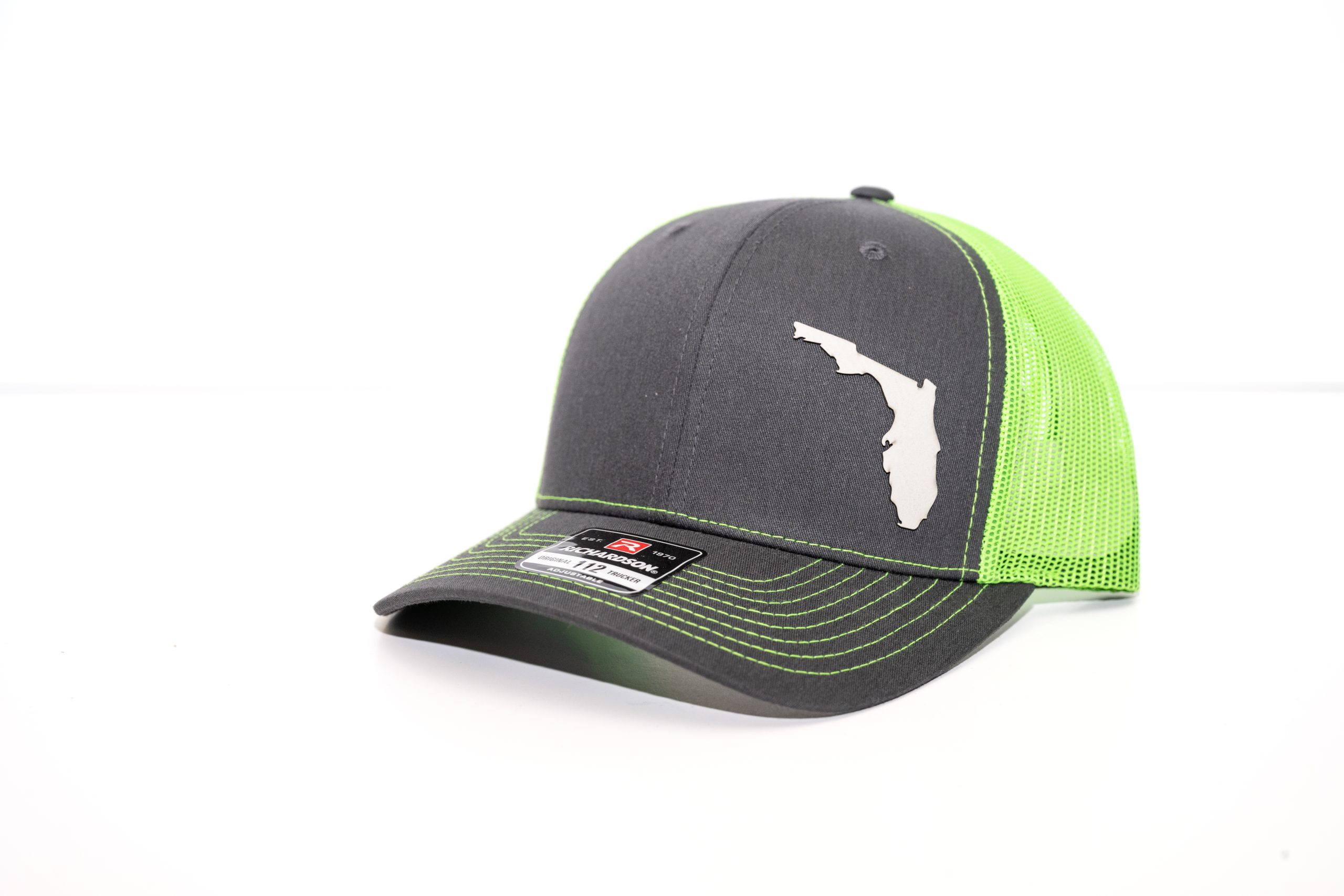 embroidered trucker hat